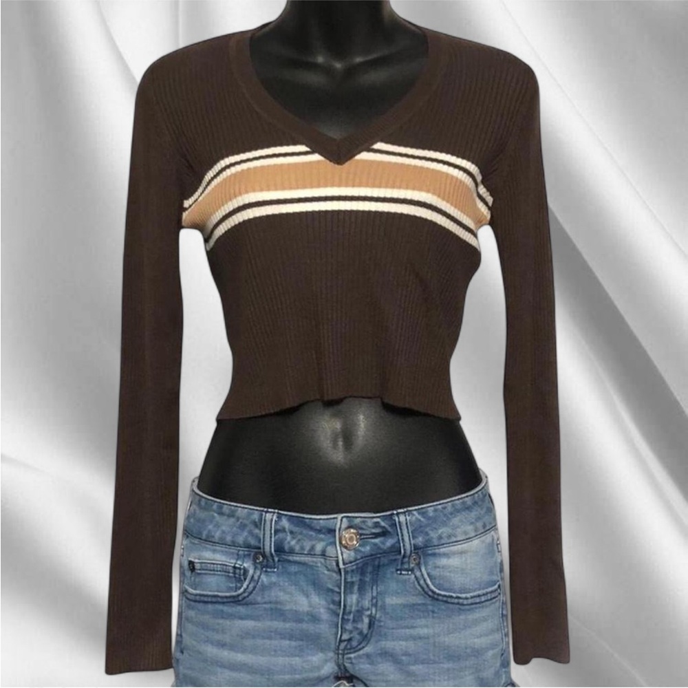 SWS Preppy V-Neck Long Sleeve